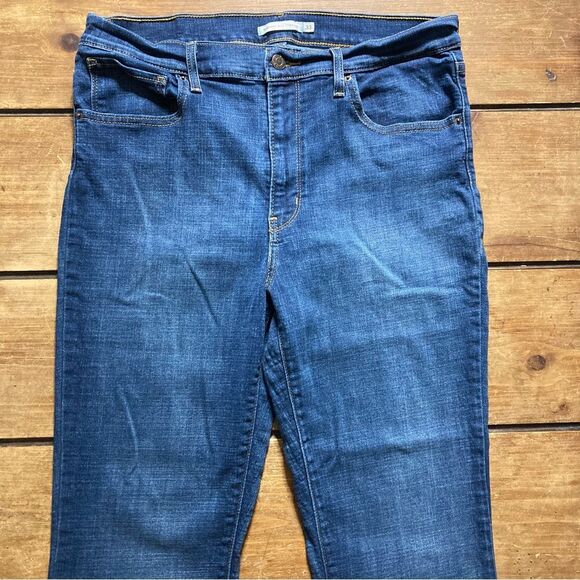 Levi’s 724 High Rise Straight Leg Jeans Size 33 - Picture 7 of 7